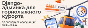 Разработка Django-админки для автоматических оповещений на горнолыжном курорте