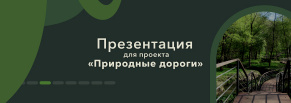 Кейс: разработка презентации для проекта «Природные дороги»
