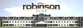 Сайт для гостинично-развлекательного комплекса Robinson Club
