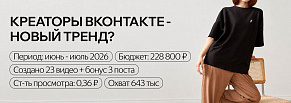Продвижение ВКонтакте недооценивают: 3 доп. размещения принесли бренду более 400 тысяч просмотров