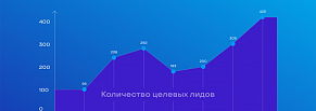 423 целевых лида по 2786 рублей для застройщика за месяц в 2023 году