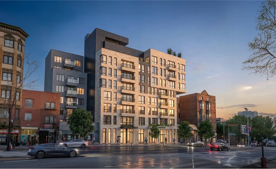 Визуализация строящегося объекта Flatbush Avenue в Бруклине