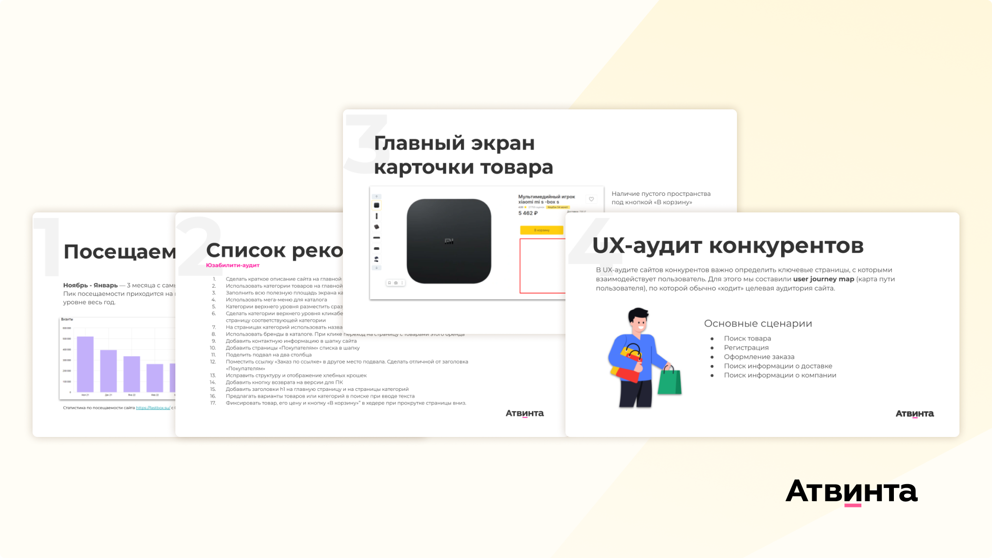 Выжимка из отчета от отдела аналитики