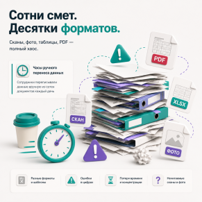 ИИ для работы с документами: как мы заменили ручной перенос данных на ИИ-конвейер