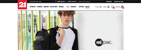 Разработка адаптивного интернет-магазина молодежной одежды 21-shop.ru